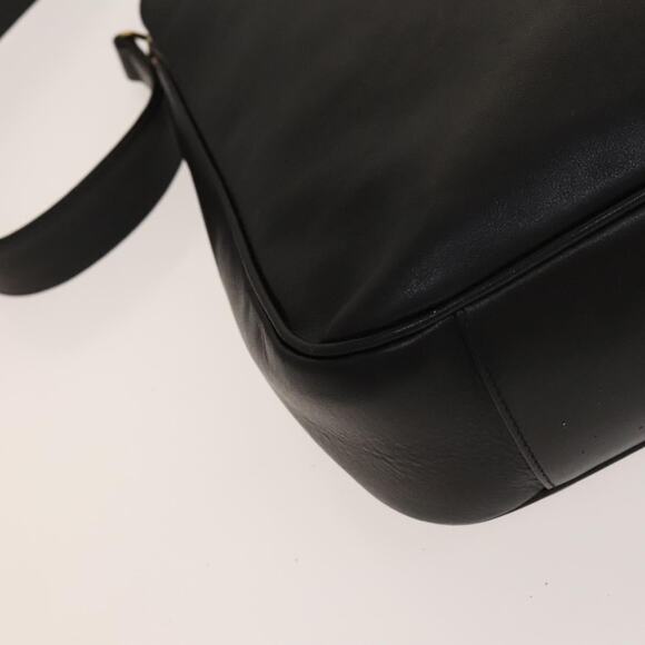 GUCCI Bamboo Hand Bag Leather Black Gold 001 001 - Picture 14 of 16